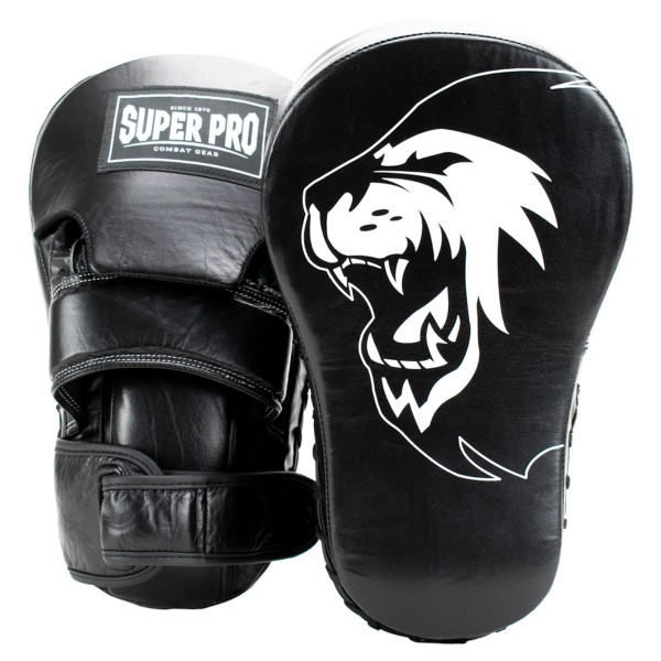 Super Pro Kick &amp; Punch Handpad Leather Long Pad
