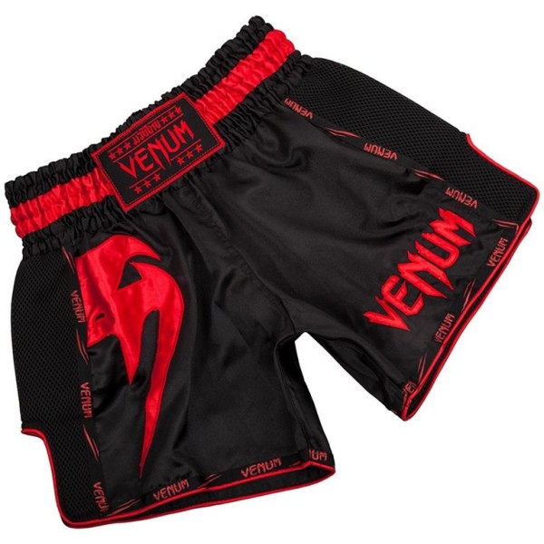 Venum Giant Muay Thai Shorts - Schwarz/Rot