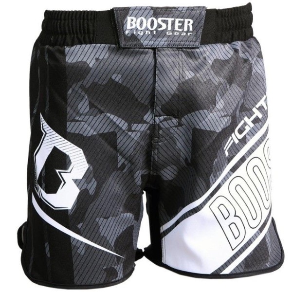 BOOSTER MMA FIGHT SHORTS B FORCE 2 BLACK CAMO