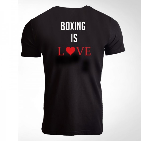 Fighttime T-Shirt Boxing Schwarz
