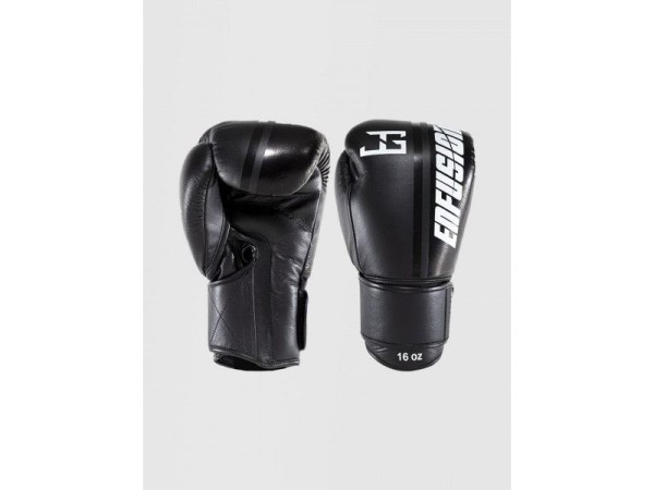 JG X ENFUSION INFLICT VELCRO BOXING GLOVES – BLACK