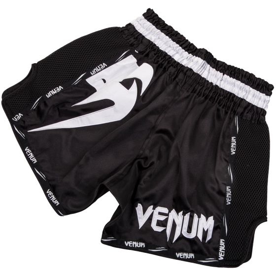 Venum Giant Muay Thai Shorts - Schwarz/Weiß