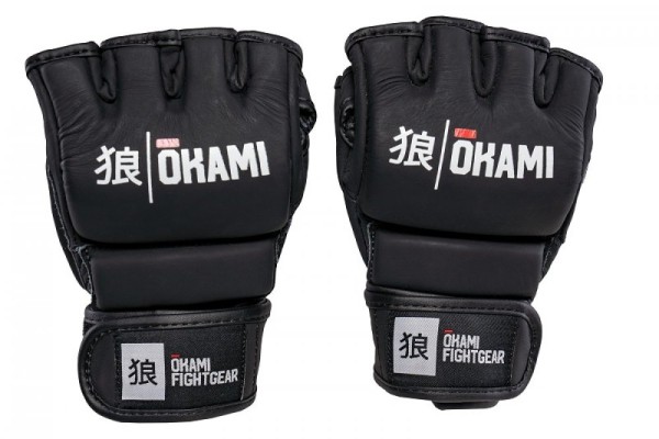 OKAMI HI-PRO MMA TRAINING GLOVES BLACK