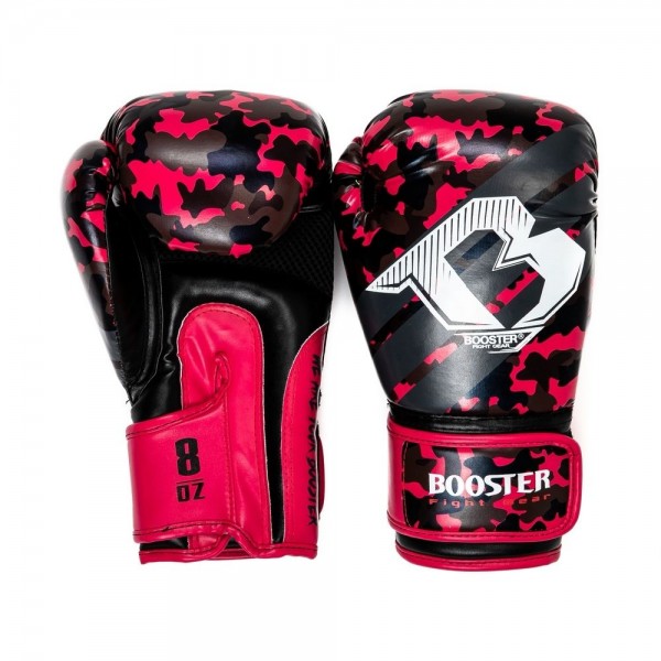 Booster Boxhandschuhe BG YOUTH CAMO PINK