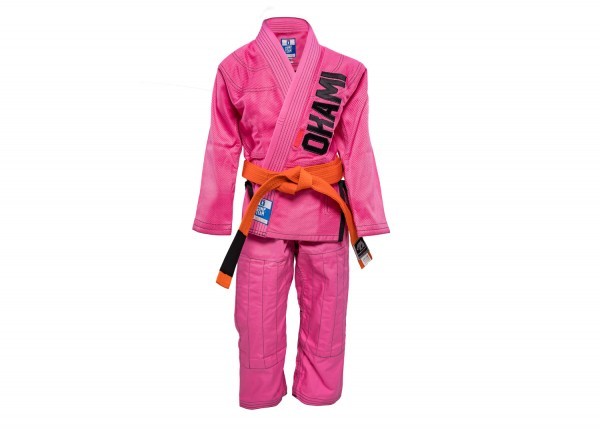 Kids Jiu Jitsu Gi Competition Team Pink