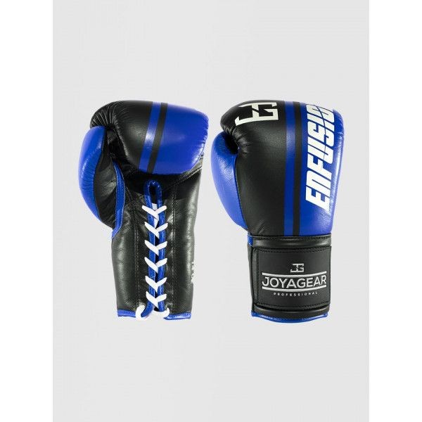 JG X ENFUSION INFLICT LACE BOXING GLOVES – BLUE