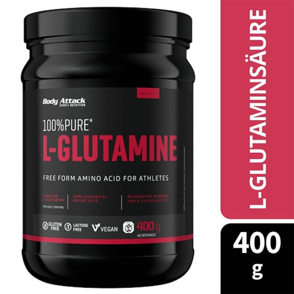 100% PURE L-GLUTAMINSÄURE (400g)