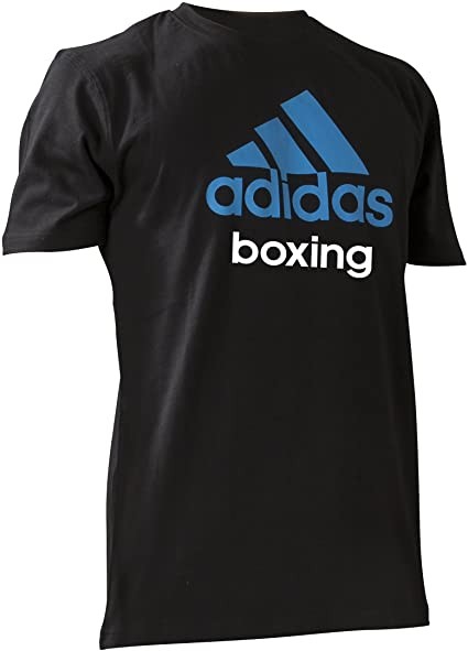 Adidas Community T-Shirt Boxing Black/Solar/Blue