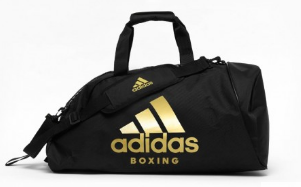 adidas 2in1 Bag Polyester BOXING black/gold