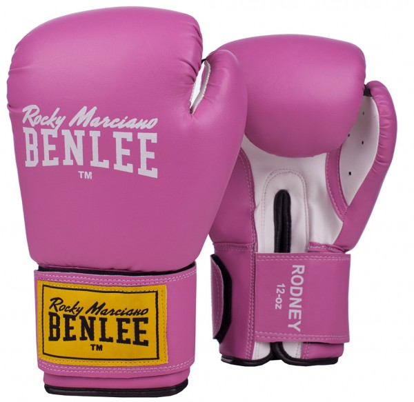 Benlee Rodney Boxhandschuhe aus Kunstleder Pink