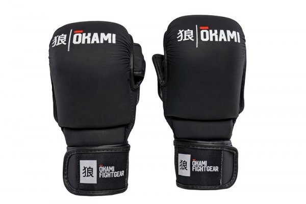 OKAMI MMA HI PRO SPARRING GLOVES BLACK