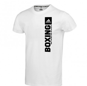adidas Community Vertical T-Shirt BOXING wh/bk