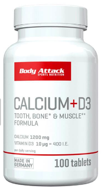 CALCIUM + D3 (100 Tabs)