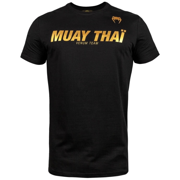 Venum Muay Thai VT T-Shirt - Schwarz/Gold