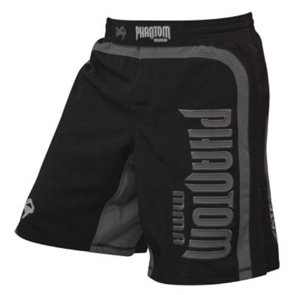 PHANTOM MMA Fight Shorts &quot;Shadow&quot; Black/Gray