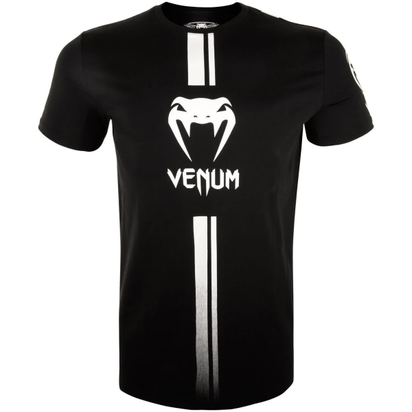 Venum Logos T-Shirt Schwarz/Weiß