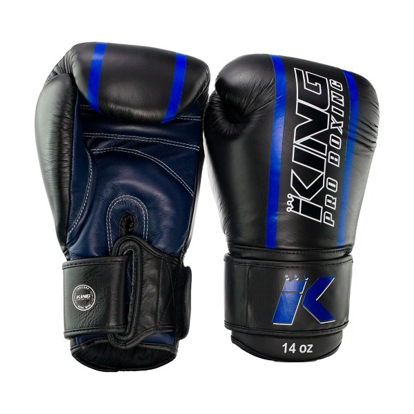 King Pro Boxing elite 1 blau schwarz