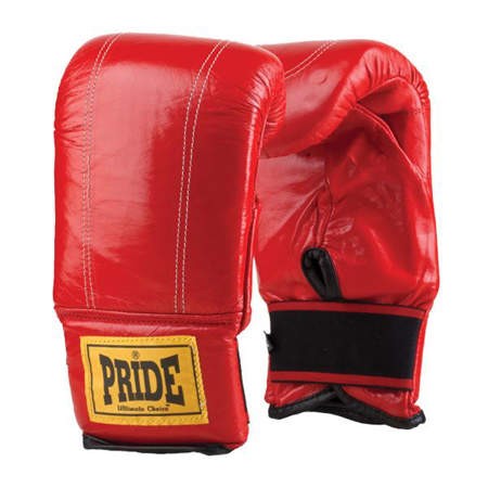 Benlee Rocky Marciano Leather Bag Mitts Belmond Red