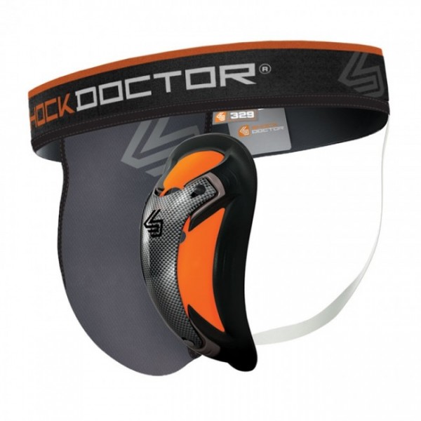 Shock Doctor Ultra Pro Suspensorium mit Ultra Carbon Flex Cup Grau
