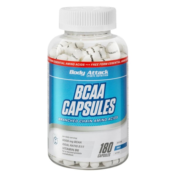 BCAA CAPSULES (180 Caps)