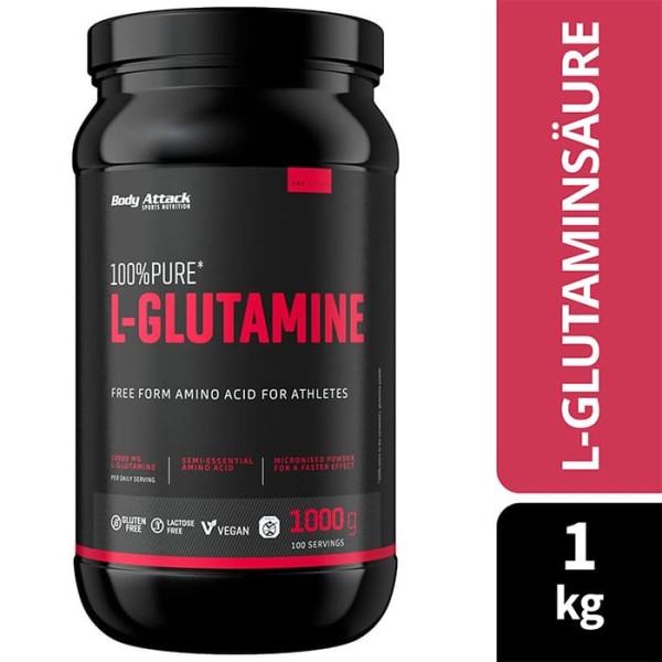 100% PURE L-GLUTAMINSÄURE (1kg)