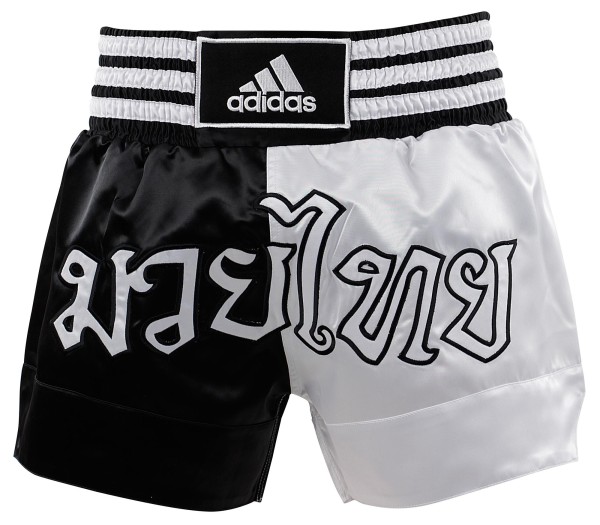 Thai Boxing Short Adidas White/Black